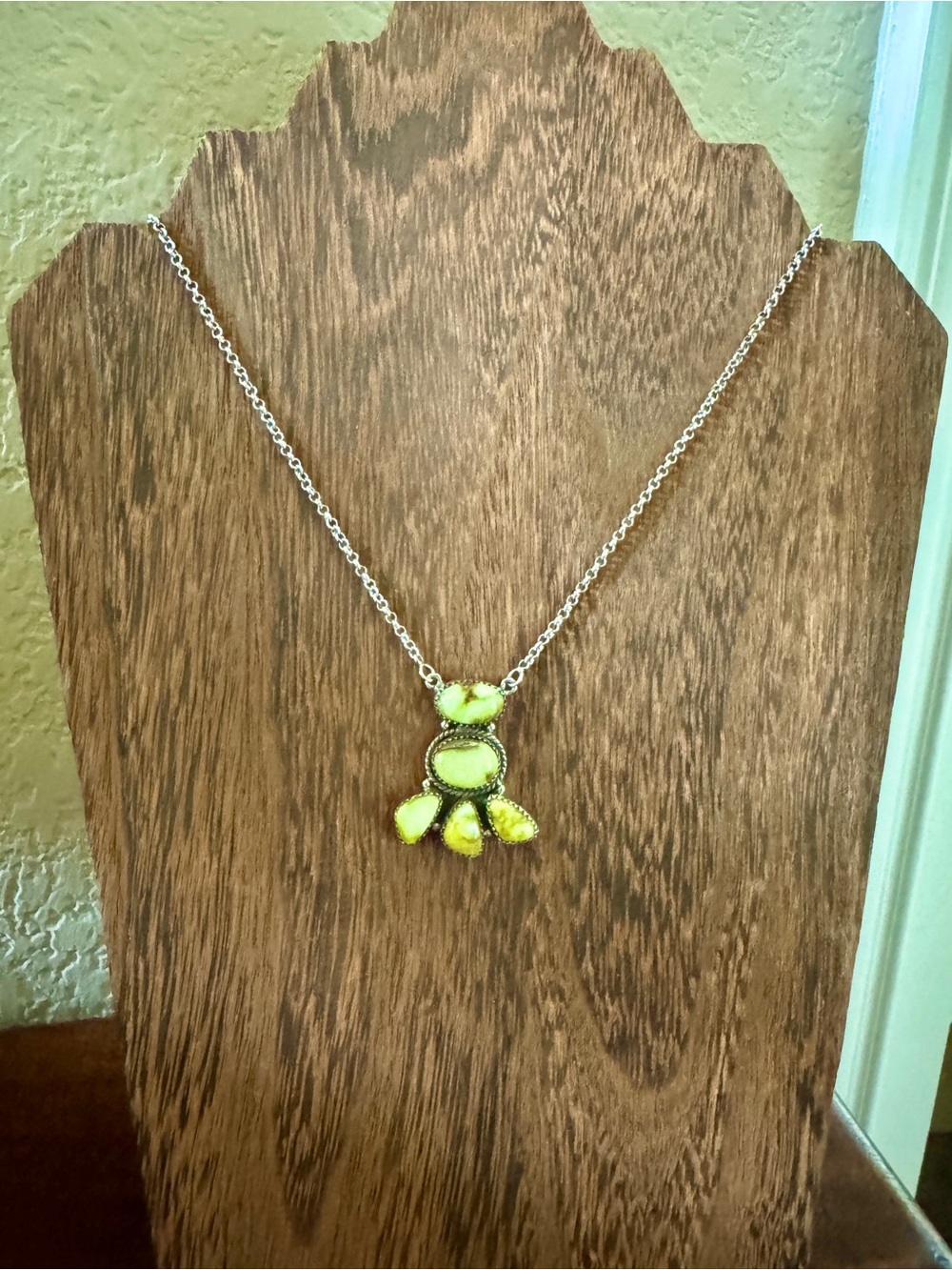 Palomino Cluster Necklace